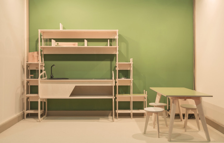 « Cuccina Leggera » de Stefano Carta Vasconcellos pour sa marque CelerFurniture.