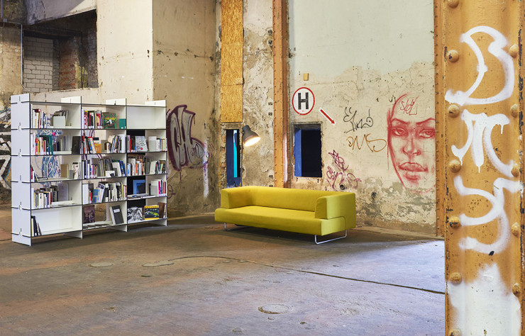 La Baumwollspinnerei, la plus grande filature de coton d’Europe devenue un bouillonnant terrain de jeux pour les jeunes créatifs dont les ateliers côtoient une quinzaine de galleries.