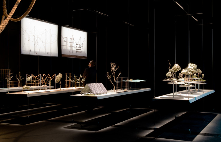 Vue de l’exposition « Rêveries urbaines » (2016).