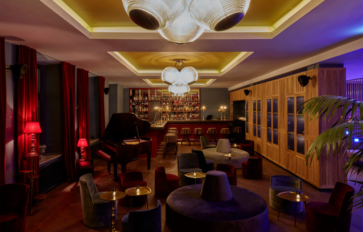Le Boilerman Bar du 25Hours Hotel Hamburg Altes Hafenamt.