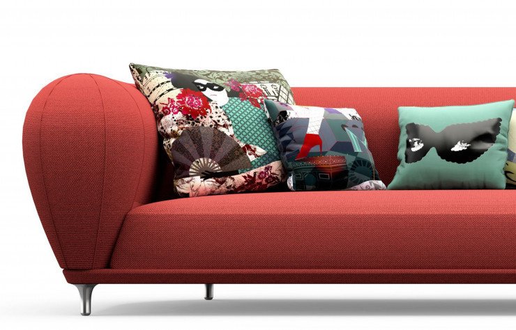 Canapé Montgolfière de Marcel Wanders (Roche Bobois, 2018).