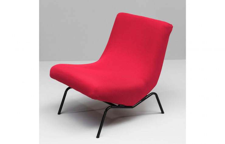 Chauffeuse CM 194 de Pierre Paulin (1955, Thonet).
