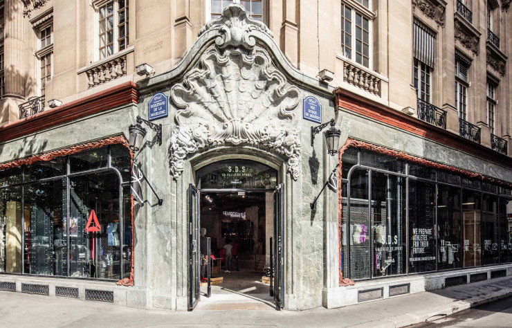 La.Salle.de.Sport Reebok, qui a ouvert ses portes en septembre dernier à Paris, est le premier projet « total », architecture incluse, de Be-pôles
