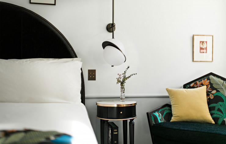 Après l’hôtel NoMad de New York, l’agence a laissé son empreinte dans celui de Los Angeles.