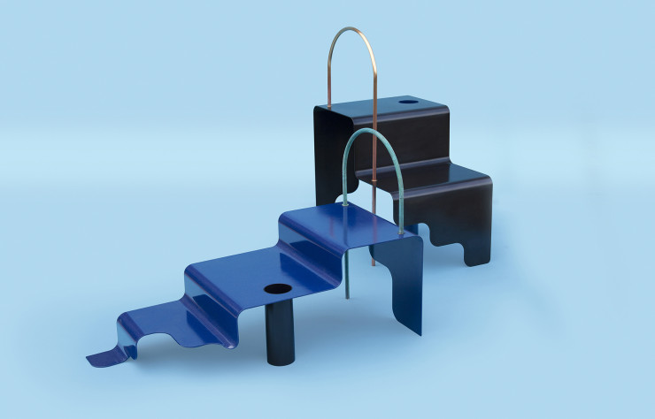 Escalier et fauteuil « Step ».