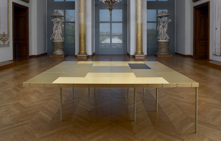 Table « Map », édition limitée en aluminium anodisé (2013).