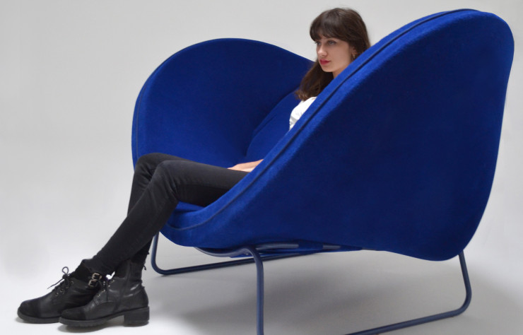 Fauteuil « Dune » de Caroline Rigal, finaliste du Rado Star Prize.
