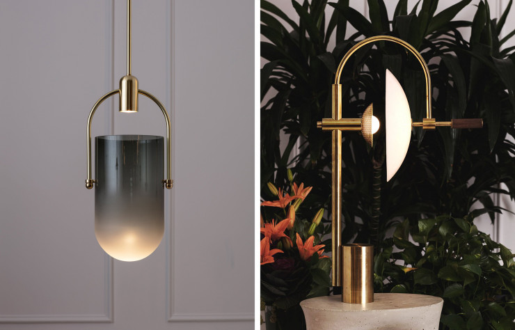 La galerie Triode exposera pour la première fois à Paris les luminaires du studio new-yorkais Allied Maker.