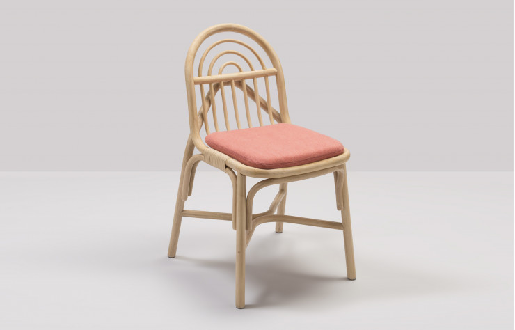 Chaise « Sillon » de Guillaume Delvigne.