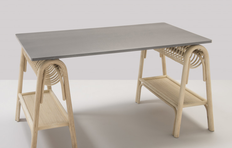 Table « Passe passe » de Jean-Michel Policar.