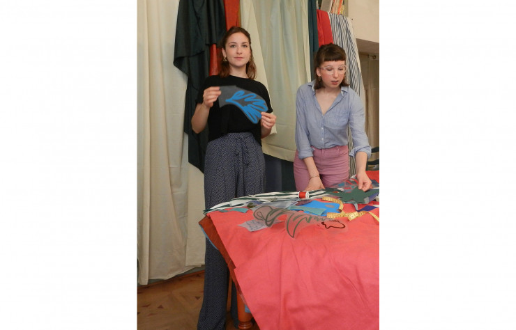 Jeanne Martin et Marie-Marie Vergne.