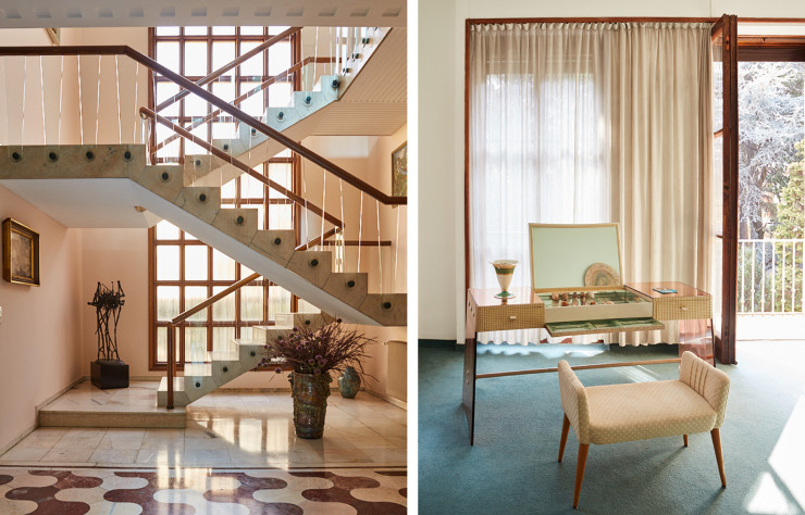 De l’architecture au design, la villa offre un reflet unique de l’univers d’Osvaldo Borsani (1911-1985).