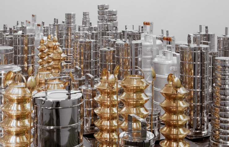 Les lunch boxes, plus belles que remplis dans ce pays où la pauvreté frappe chaque jour des milliers de personnes.