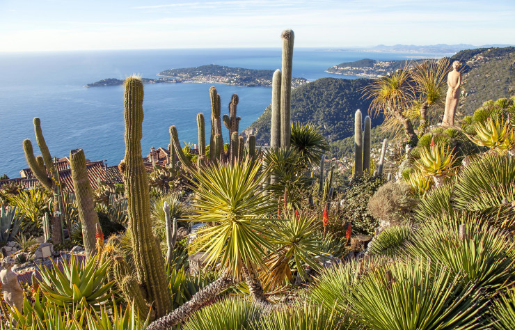 Disposées le long des sentiers, les sculptures en terre de Jean-Philippe Richard habitent le lieu.