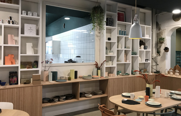 Le showroom CQFD au sein du Nid.