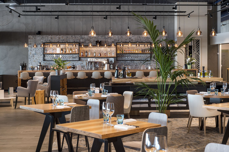 Qui se serait cru dans un restaurant d’aéroport ?