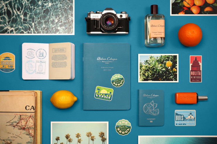 Un exemple de collaboration du Studio 5.5 avec l’Atelier Cologne pour sa Collection Maison