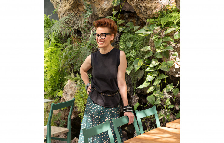 La décoratrice Emilie Bonaventure.