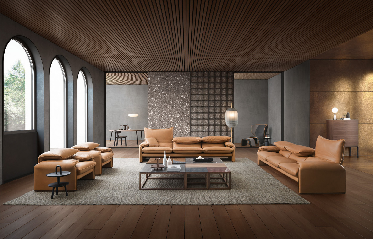 Maralunga, design Vico Magistretti, à partir de 3 120 €. Cassina.