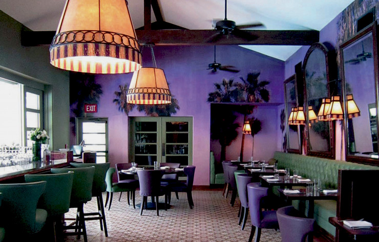 Même le Colony Palms Hotel, à Palm Springs, a adopté les carreaux provençaux.