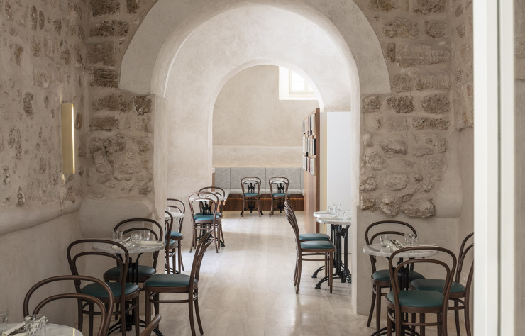Le restaurant Deli de l’hôtel Jaffa à Tel Aviv.