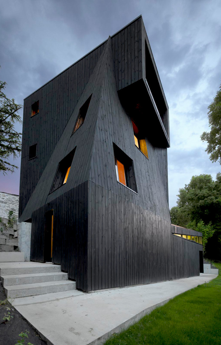 La Résidence d’artistes Saint-Ange signée Odile Decq.