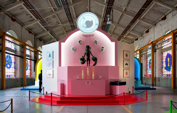 Scénographie réalisée pour la Biennale de Saint-Etienne 2015.
