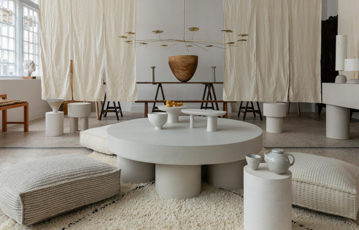 L’installation du showroom New Craftsmen.