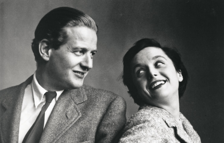 Hans et Florence Knoll, fondateurs de l’éditeur de mobilier qui porte leur nom.
