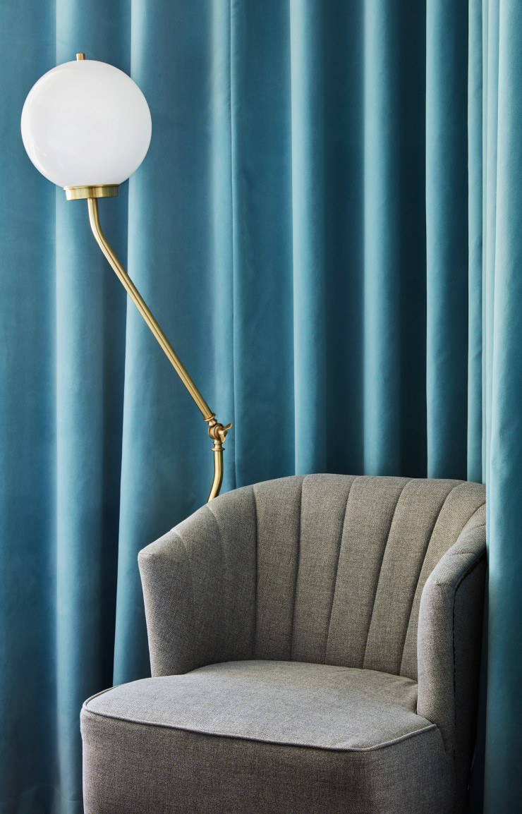 Comme au cinéma, le travail de la lumière a fait partie intégrante du projet.