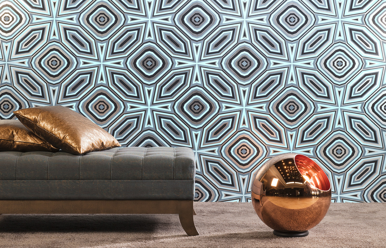 Motif « Highway 66 ».