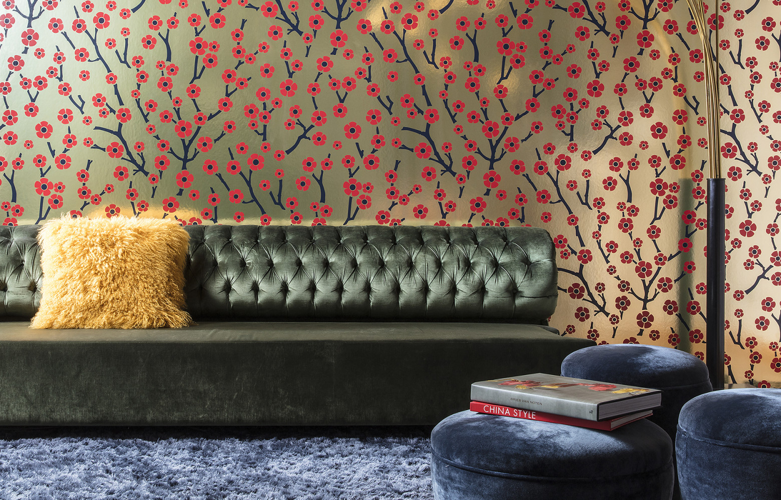 Motif « Sakura ».