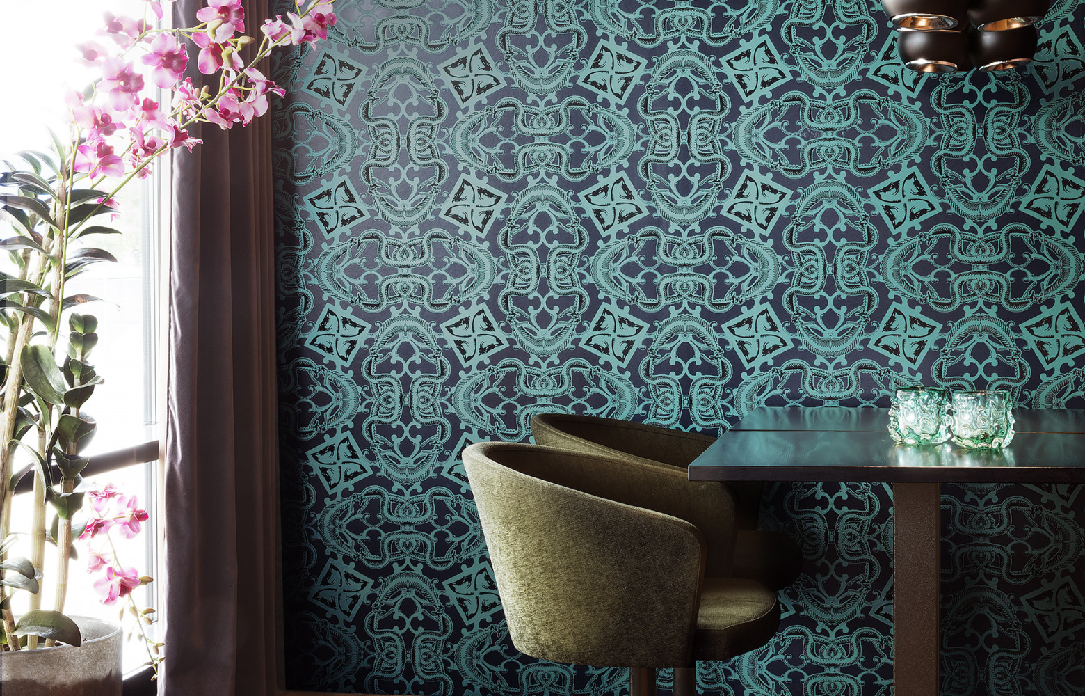 Motif « Snake bit ».