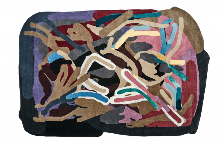 Tapis « Smoked Wood » de Laureline Galliot (3 x 2 m).