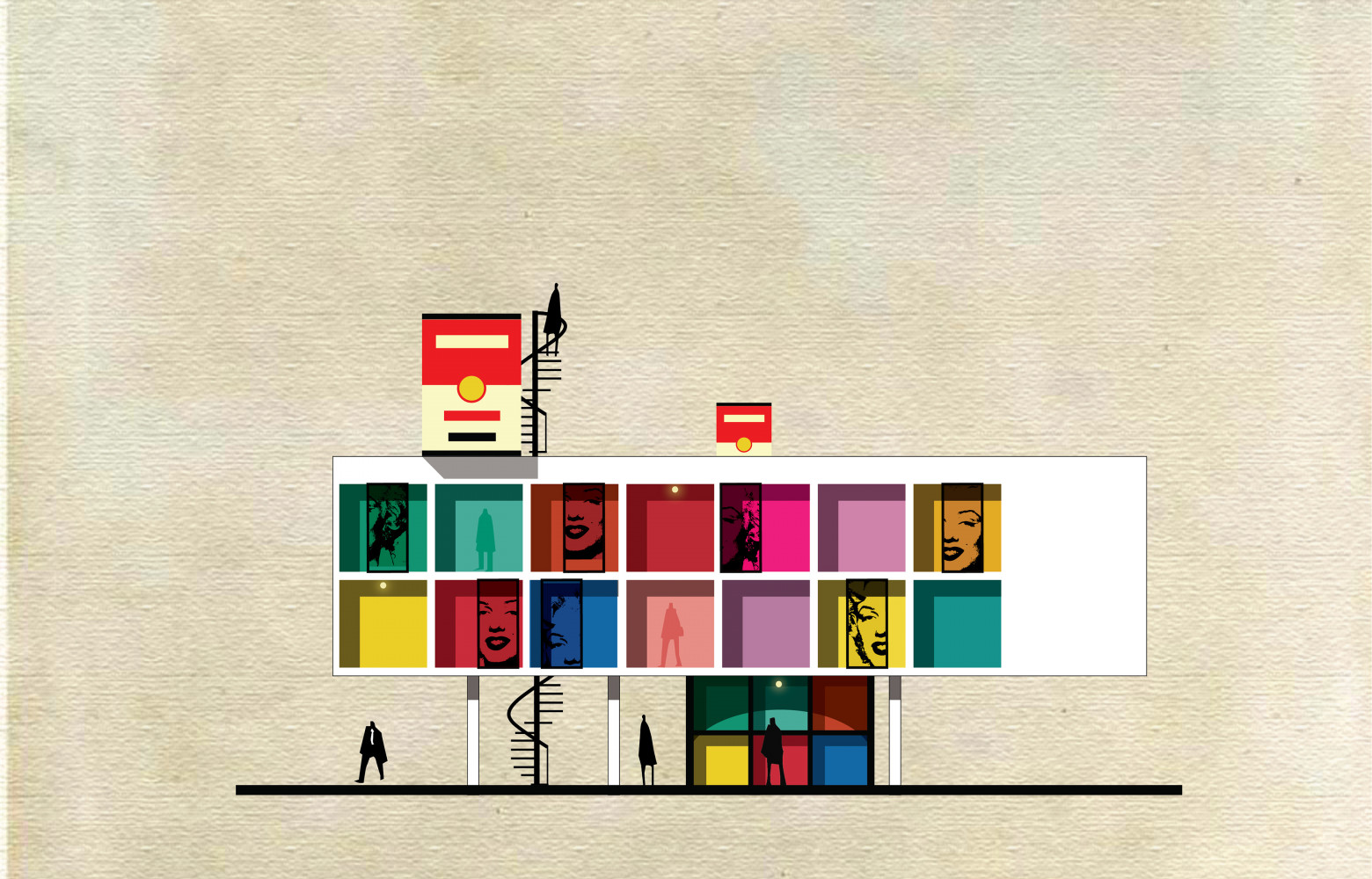 Andy Warhol, The Preciousness of Repetition (la préciosité de la répétition). Les motifs déclinés, chers au roi...