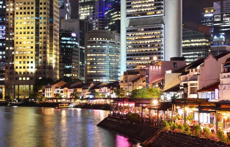 Boat Quay.