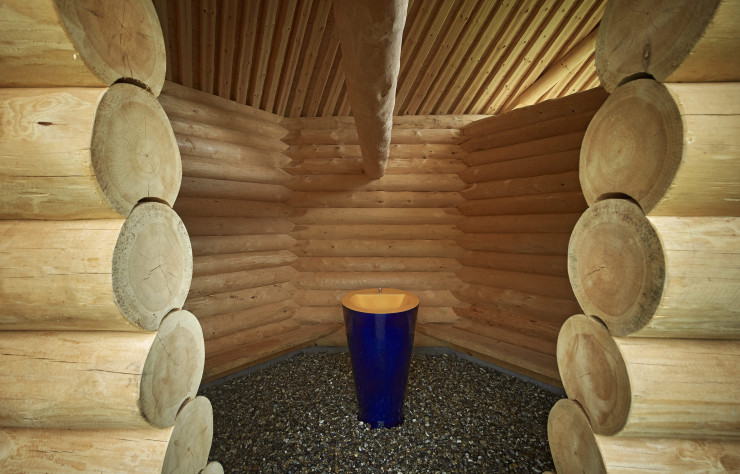 Le Blockhaus est le premier bâtiment du campus à ne pas découler d’une commande spécifique.