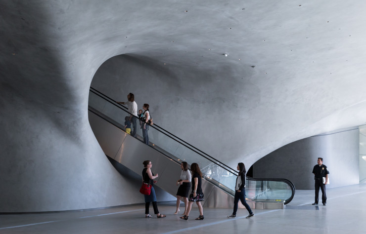 Le Broad, un musée signé des architectes Diller Scofidio + Renfro.