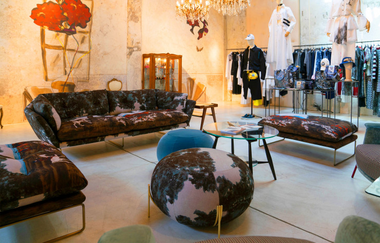 Le concept-store NonostanteMarras à Milan.
