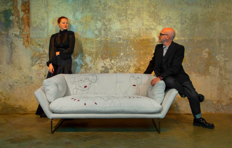 Alessandra Santi et Antonio Marras.