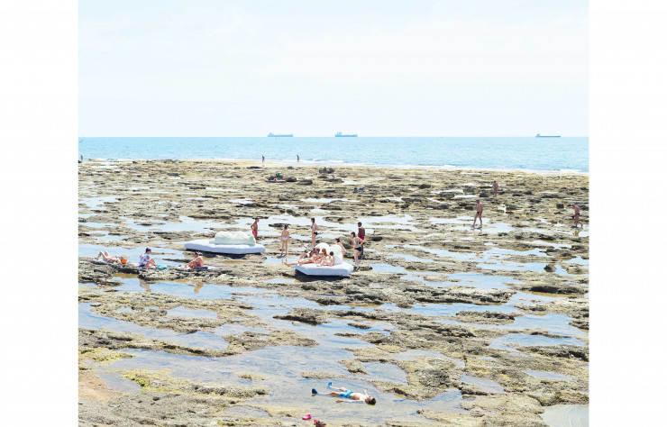 La plage de rochers de Scogli dell’Accademia.