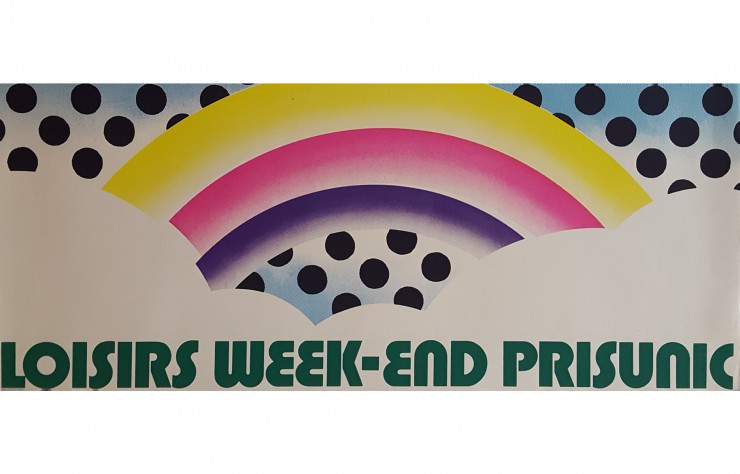 Affiche « Loisir Week-end Prisunic » de Fredman Haus.