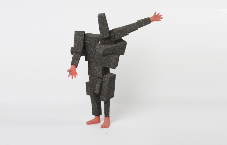 Sculpture de Marc Gerenton (2017).