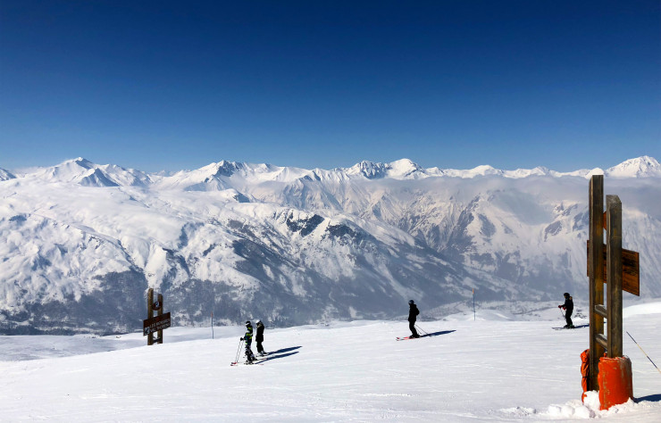 Les Alpes en hiver…