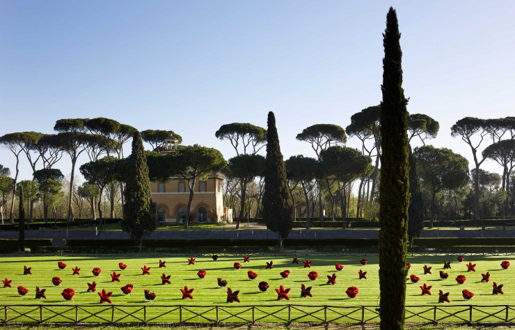 La Piazza di Siena du parc de la Villa Borghèse.