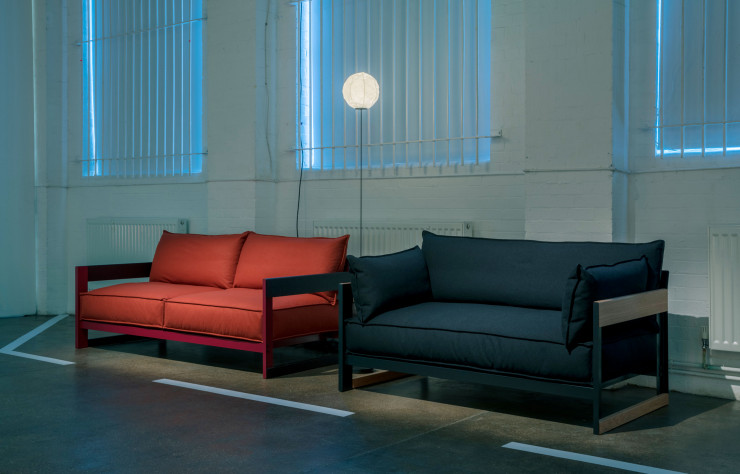 Canapés Cassette des frères Bouroullec (2018).