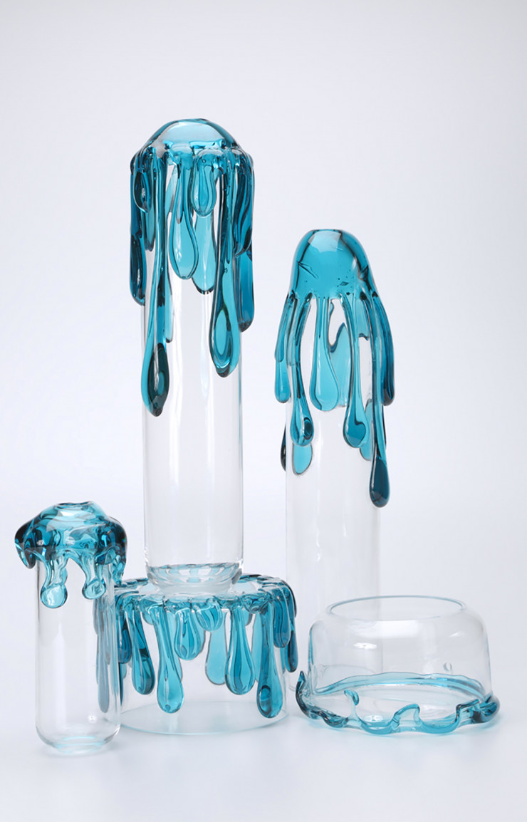 Les fontaines Waterporn, réalisées au CIAV de Meisenthal.
