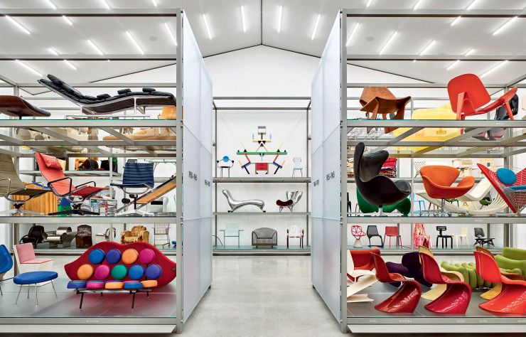 Le Schaudepot de Herzog & de Meuron présente une collection extraordinaire d’assises, lampes, tables… iconiques.
