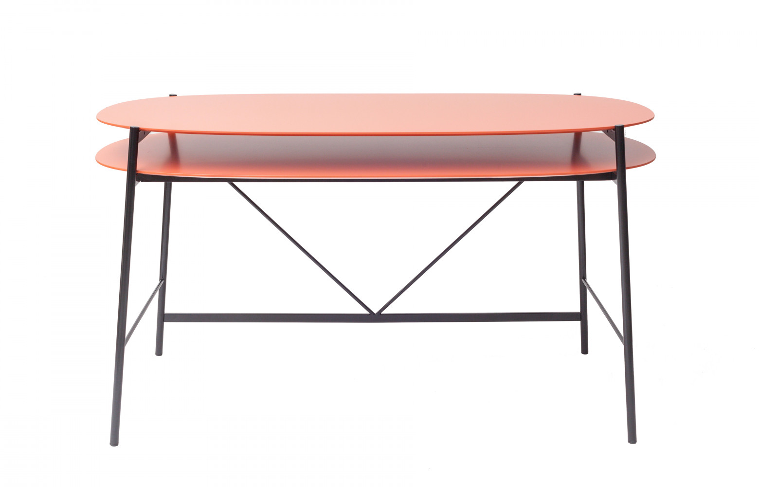 Le bureau Shika des designers franco-coréens A+A Coreen entremêle design occidental et asiatique. Bureau Shika, 933 €,...