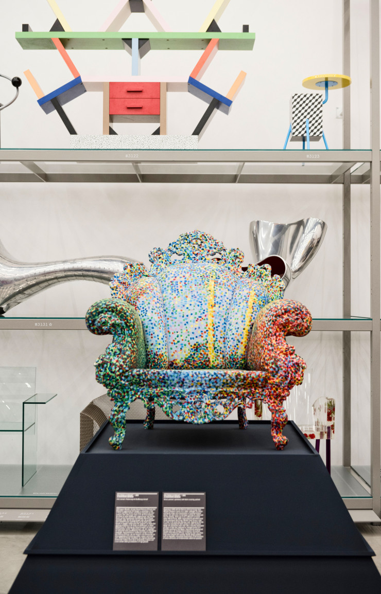 Le fauteuil Proust de Mendini (1979).